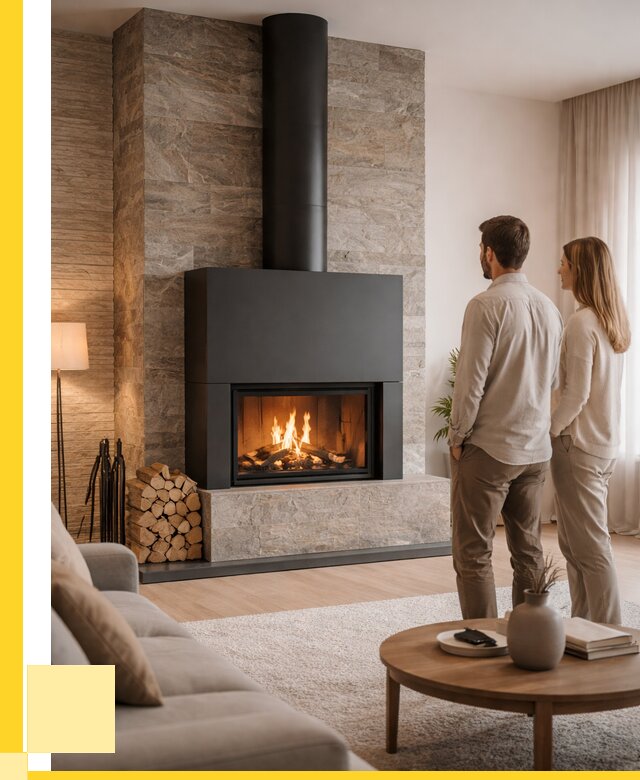 Закрытые камины под ключ в Калуге от 121368 р., ЭриданКлг