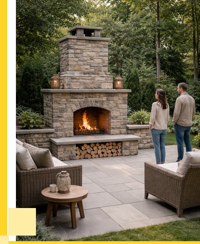 Уличные камины из кирпича в Калуге от 151710 р. | ЭриданКлг