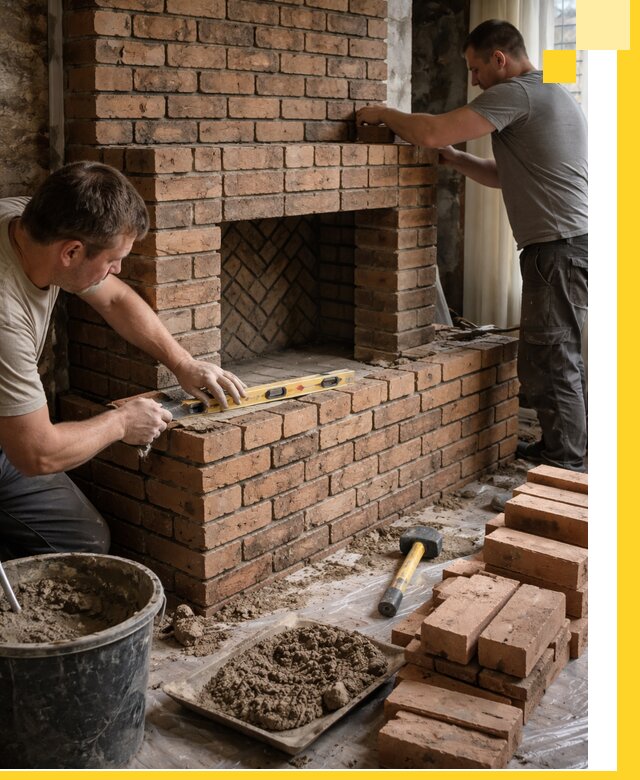 Изготовление и установка кирпичных каминов в Калуге