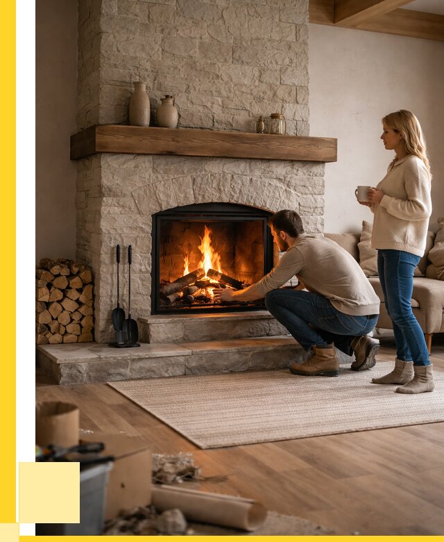 Камины для загородного дома в Калуге от 353990 р., ЭриданКлг