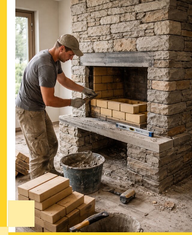 Кладка каминов и камина в Калуге от 25285 р. ЭриданКлг