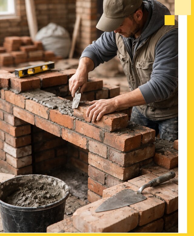 Кладка каминов под ключ в Калуге профессиональная отделка и монтаж