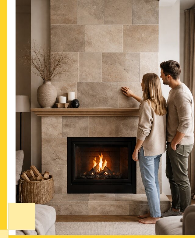 Облицовка каминов керамогранитом в Калуге от 4551 р. | ЭриданКлг