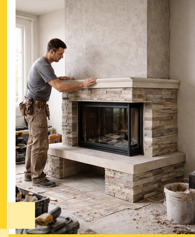 Изготовление каминов под ключ в Калуге от 151710 р. | ЭриданКлг