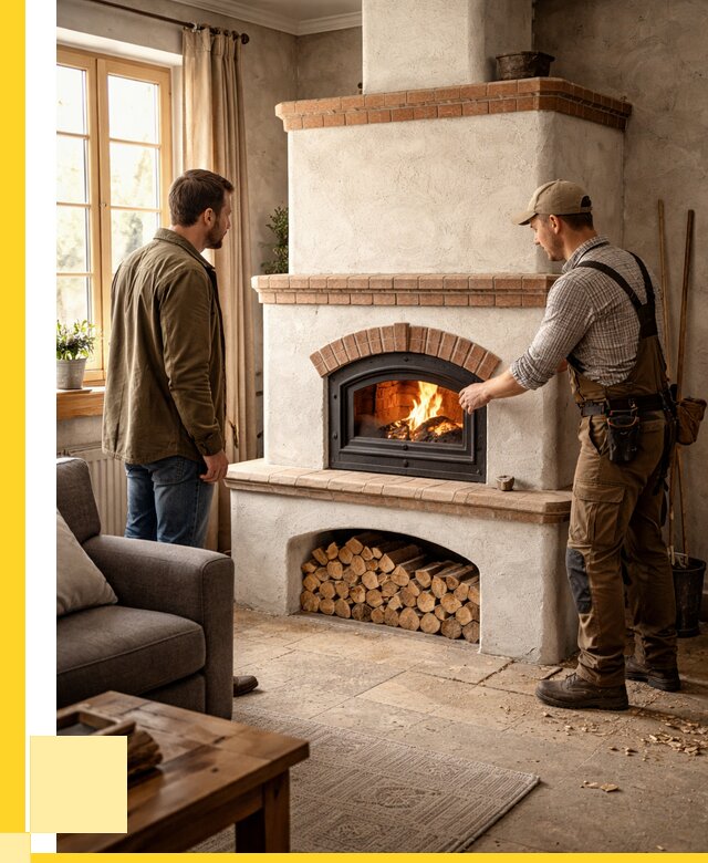 Печи камины в Калуге: кирпичные, изразцовые от 60684 р. | ЭриданКлг