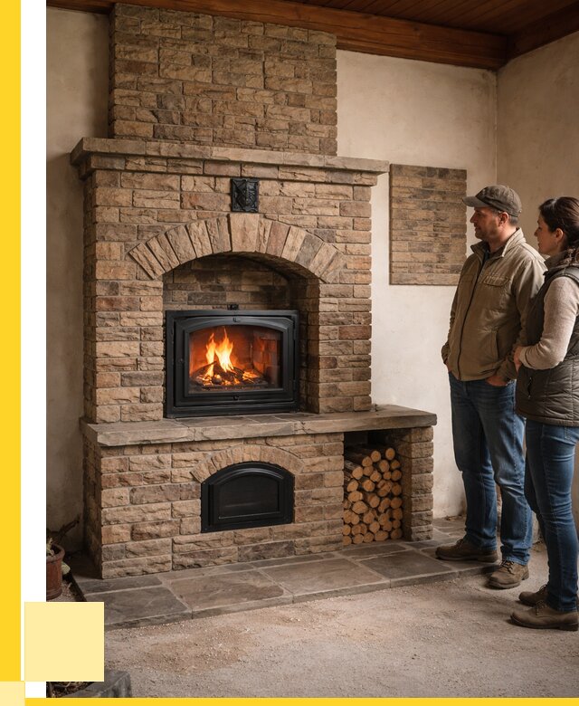 Кирпичная печь под ключ в Калуге от 151710 р. | ЭриданКлг