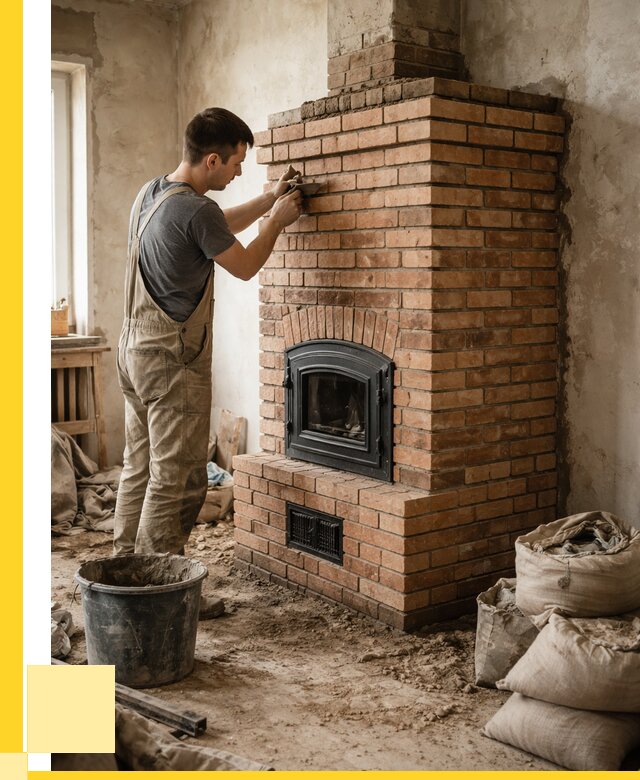 Строительство печей в Калуге от 65741 р. под ключ, ЭриданКлг