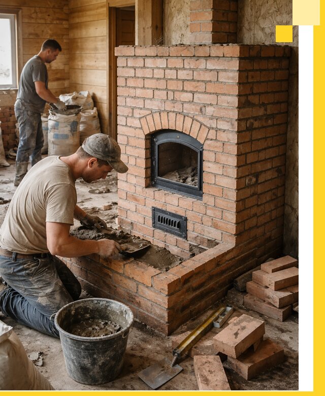 Профессиональное строительство печей в Калуге под ключ