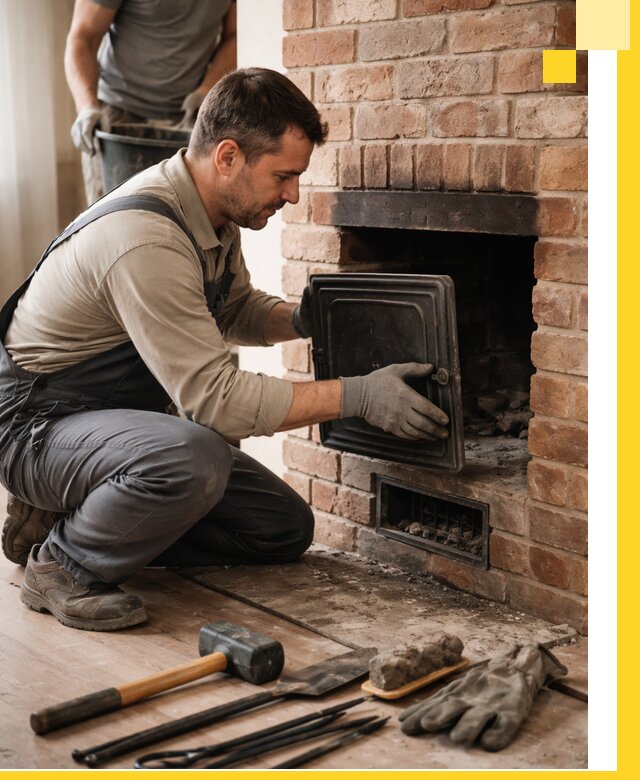 Ремонт печей в Калуге с гарантией качества и безопасности