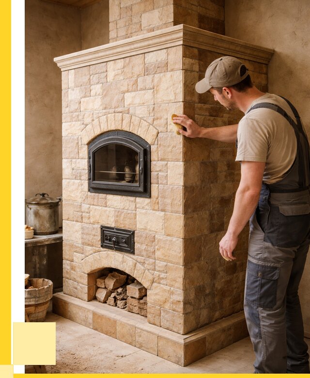 Облицовка печей в Калуге от 4551 р. под ключ | ЭриданКлг