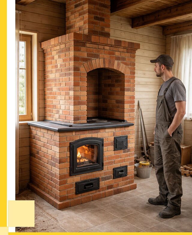 Кирпичные печи в Калуге: купить от 151710 р. | ЭриданКлг