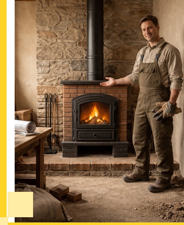 Печи отопительные из кирпича в Калуге от 80912 р., ЭриданКлг