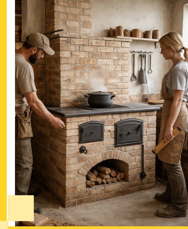 Варочно отопительные печи в Калуге от 91026 р. | ЭриданКлг