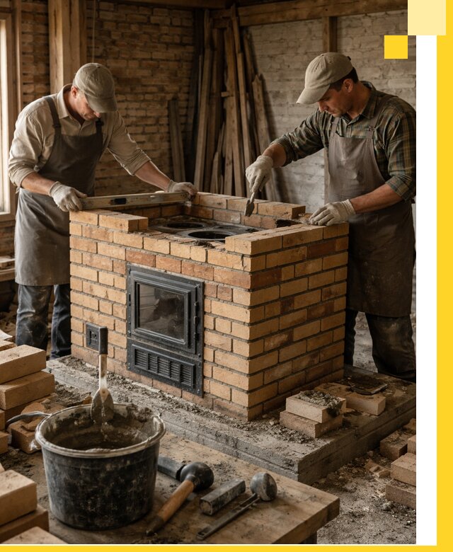 Изготовление и установка варочных печей под ключ в Калуге