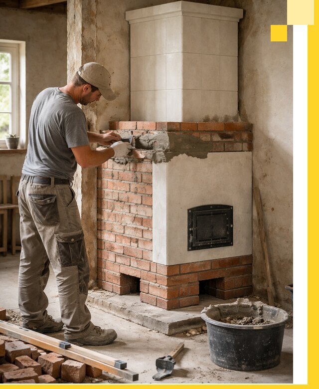 Изготовление и установка печей-голландок под ключ в Калуге