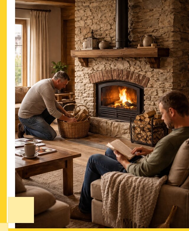 Печи в частном доме в Калуге от 75855 р. | ЭриданКлг дров