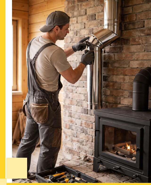 Монтаж дымоходов для печей в Калуге от 7586 р. | ЭриданКлг