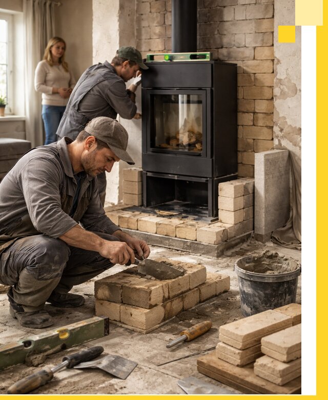 Печи и камины под ключ: проект, установка в Калуге