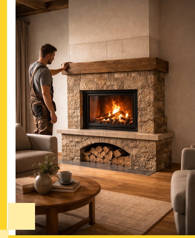 Печи камины для дома под ключ в Калуге от 55627 р. | ЭриданКлг