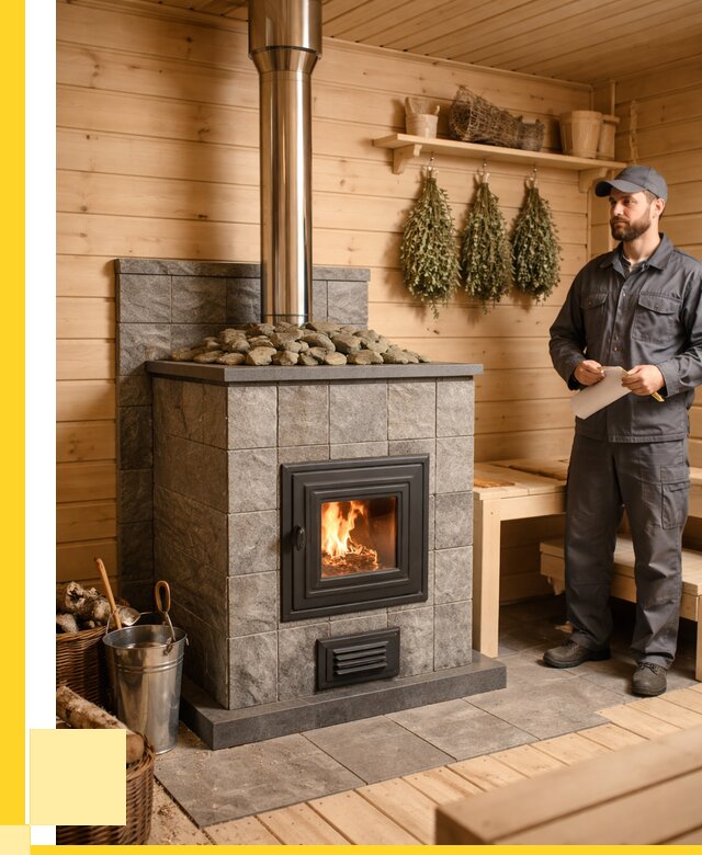 Печи для бани под ключ в Калуге от 121368 р. | ЭриданКлг