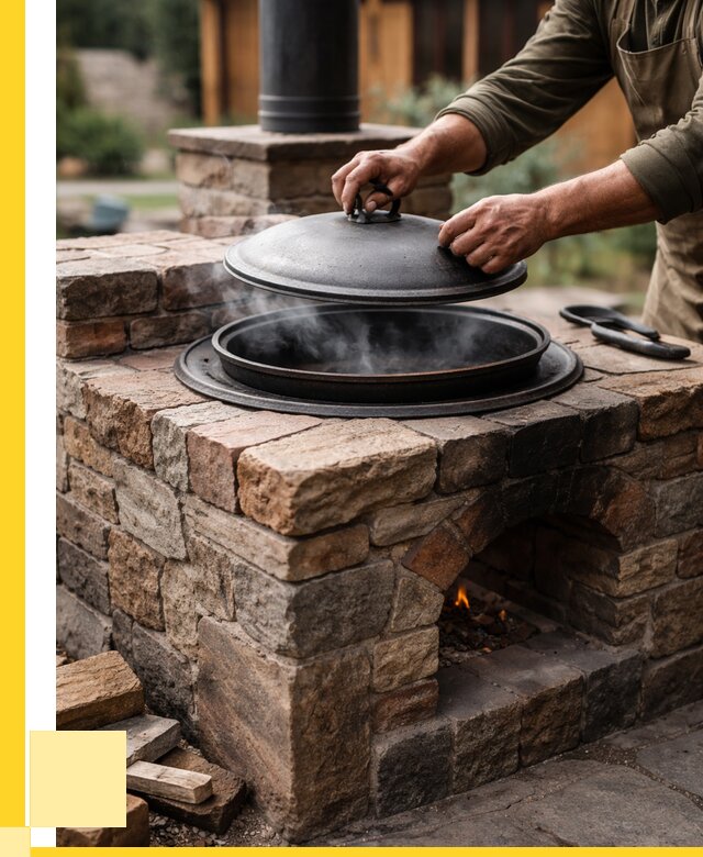 Печи для казана в Калуге по цене от 18205 р. | ЭриданКлг