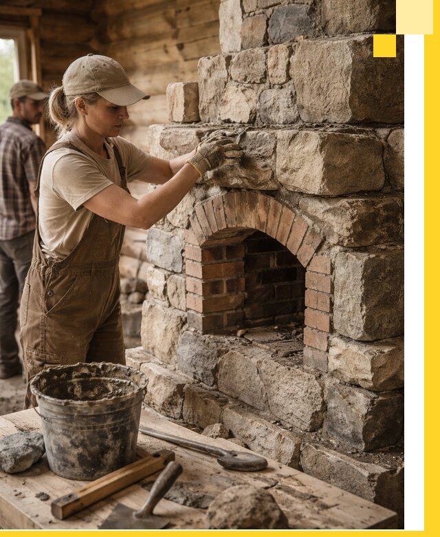 Каменные печи на заказ и монтаж в Калуге, долговечные решения