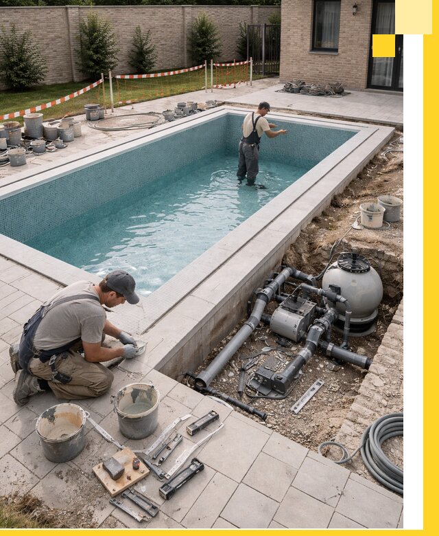 Строительство бассейнов под ключ в Калуге: проекты и монтаж