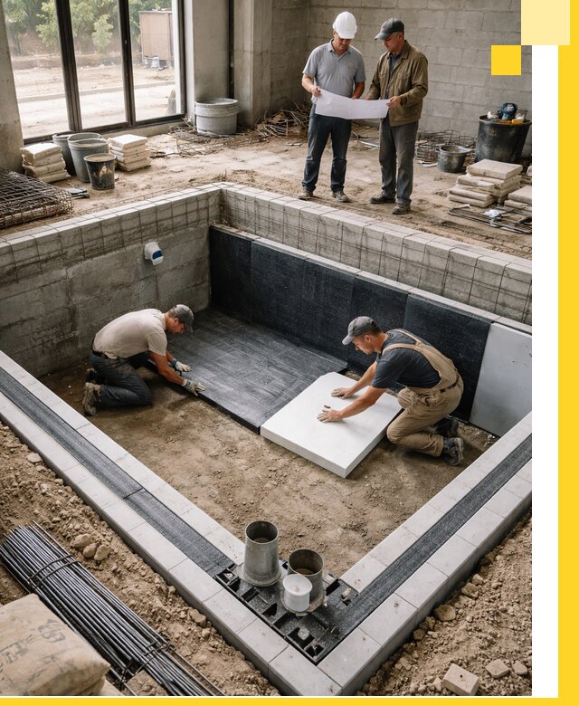 Проекты частных и общественных бассейнов под ключ в Калуге