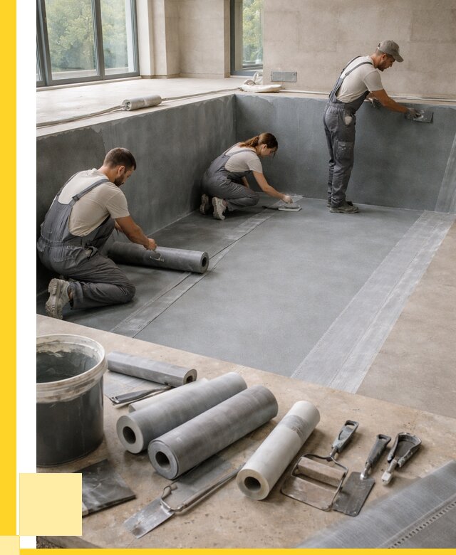 Гидроизоляция бассейнов в Калуге от 2023 р., ЭриданКлг