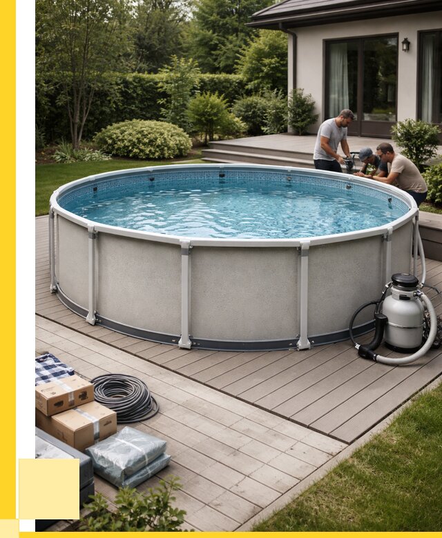 Купить каркасные бассейны в Калуге от 45513 р. | ЭриданКлг