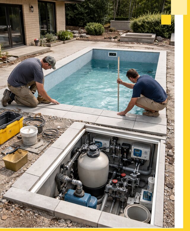 Строительство качественных домашних бассейнов под ключ в Калуге