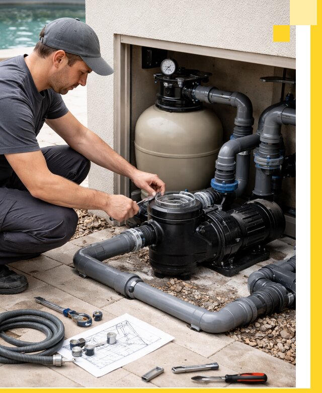 Поставка, монтаж и сервис насосов для бассейнов в Калуге