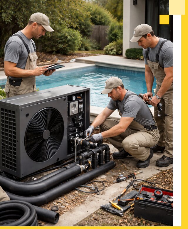 Проектирование и установка тепловых насосов для бассейнов в Калуге