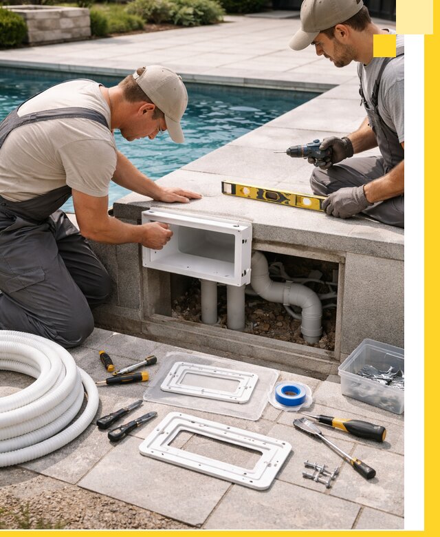 Поставка и установка скиммеров для бассейнов в Калуге