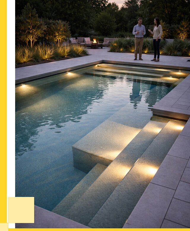 Освещение бассейнов в Калуге под ключ от 25285 р. | ЭриданКлг