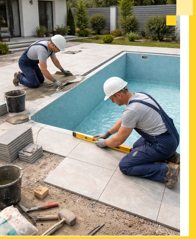 Строительство и монтаж плавательных бассейнов под ключ в Калуге