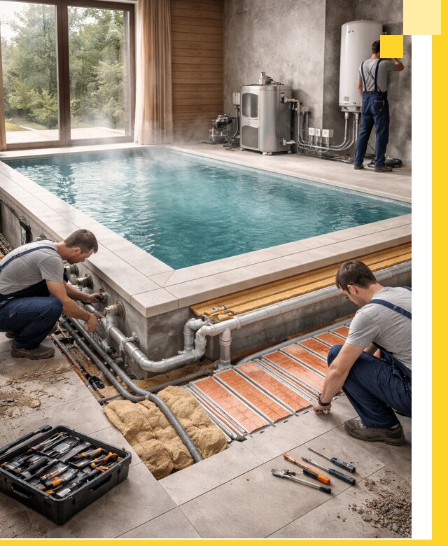 Проектирование и строительство тёплых бассейнов в Калуге