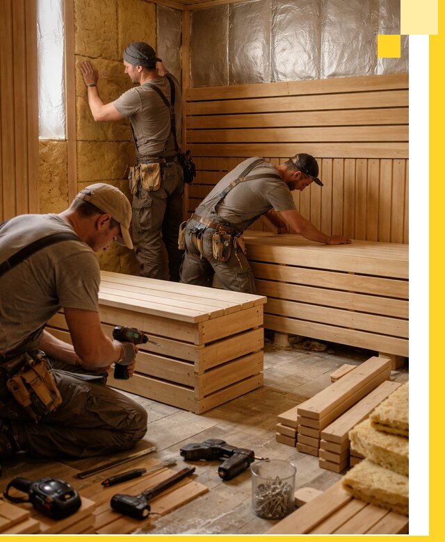 Профессиональное строительство саун под ключ в Калуге