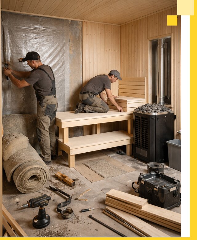 Проекты саун под ключ в Калуге дизайн и строительство