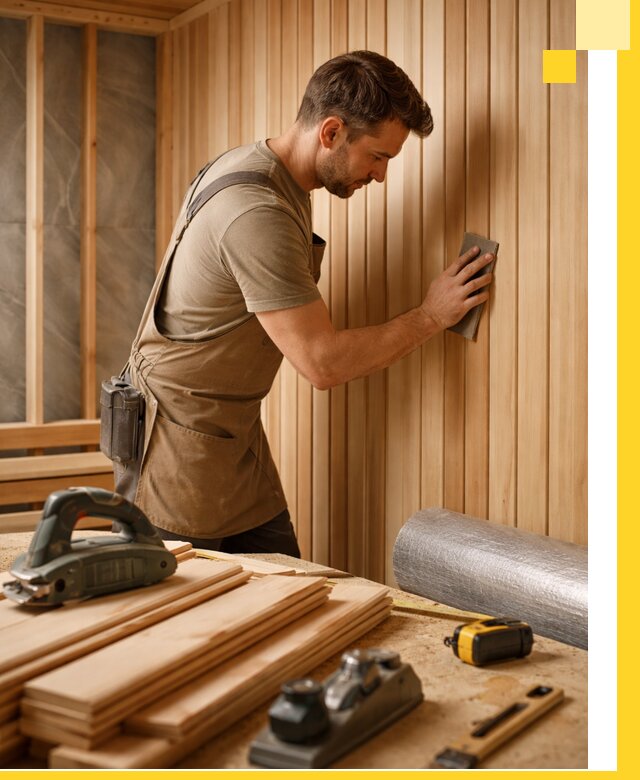 Профессиональная отделка саун и парных под ключ в Калуге