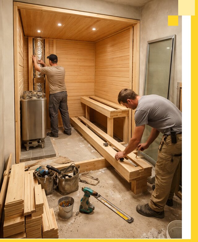 Проектирование и установка домашних саун под ключ в Калуге