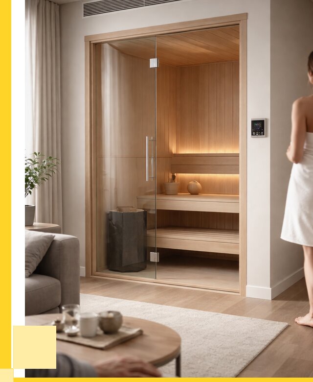 Сауна в квартире под ключ в Калуге от 121368 р. ЭриданКлг