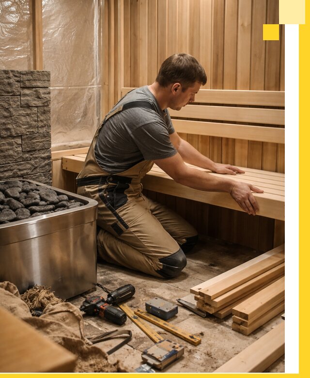 Сауны для дома под ключ с проектированием и монтажом в Калуге