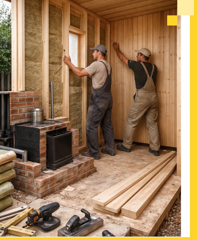 Строительство и установка дачных саун под ключ в Калуге