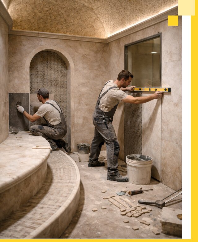 Проектирование и строительство саун с хамамом под ключ в Калуге