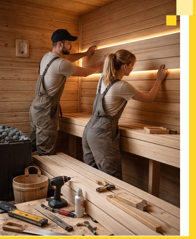 Дизайн саун и бань под ключ с индивидуальным проектом в Калуге