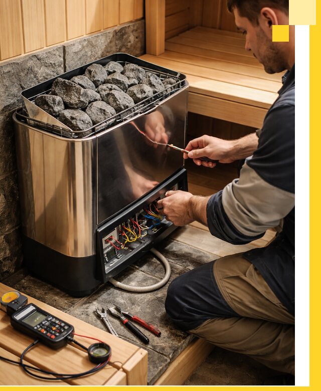 Продажа и установка электрокаменок для саун в Калуге