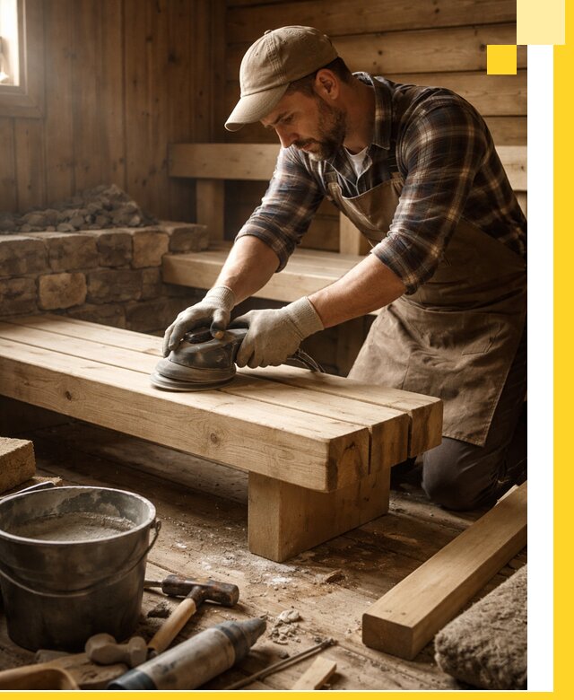 Ремонт бань под ключ в Калуге с гарантией качества и сроков