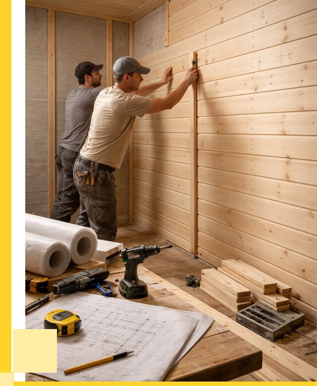 Обшивка бани вагонкой в Калуге от 1214 р., ЭриданКлг