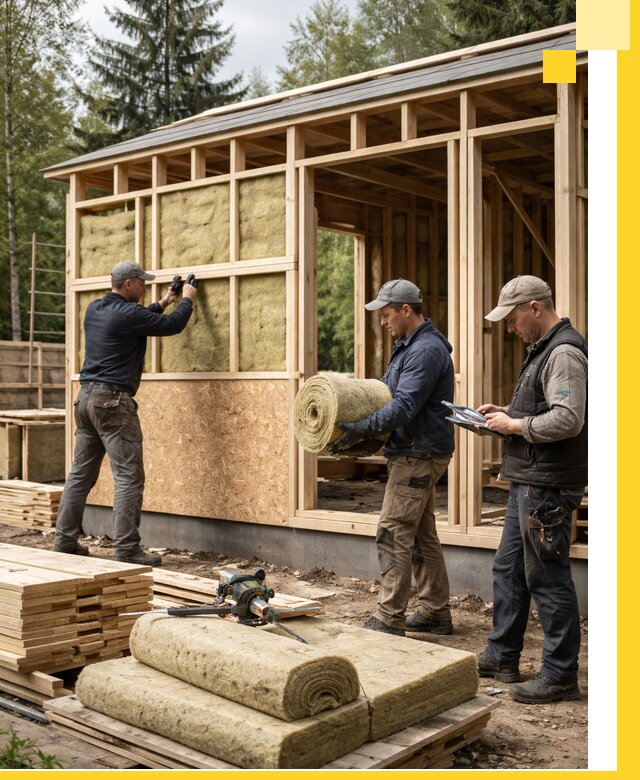 Проектирование и строительство каркасных бань в Калуге под ключ